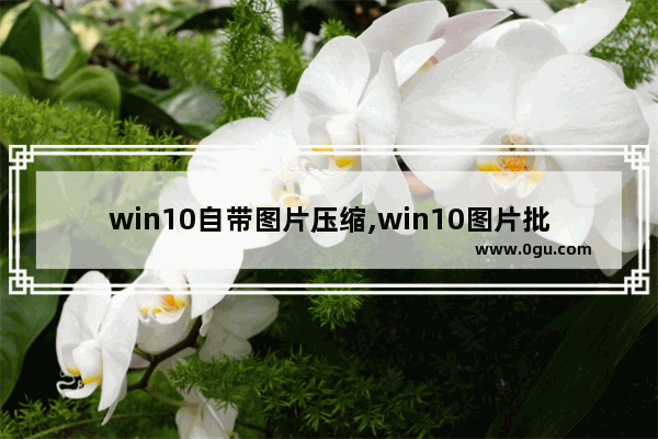 win10自带图片压缩,win10图片批量压缩方法