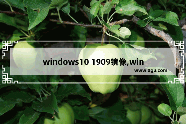 windows10 1909镜像,win10原版系统iso镜像下载