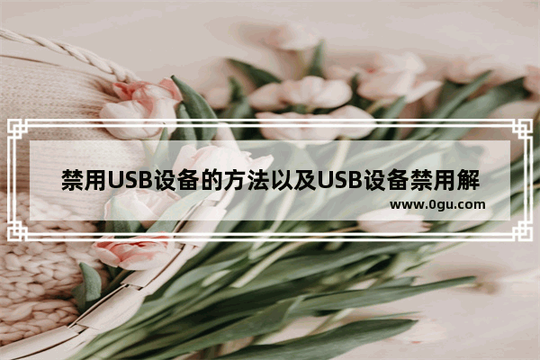 禁用USB设备的方法以及USB设备禁用解除方法介绍