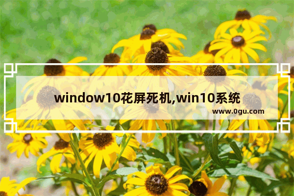 window10花屏死机,win10系统花屏解决方法