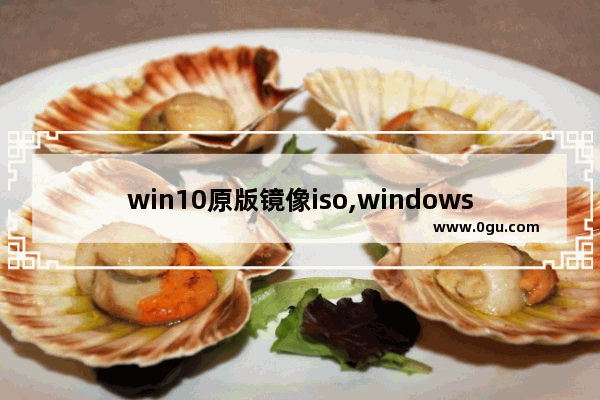 win10原版镜像iso,windows10原版镜像iso