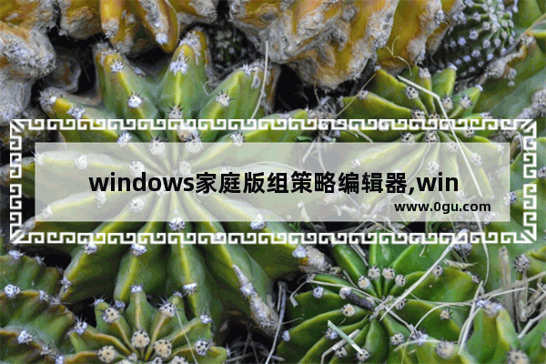 windows家庭版组策略编辑器,win10家庭版如何打开组策略编辑器