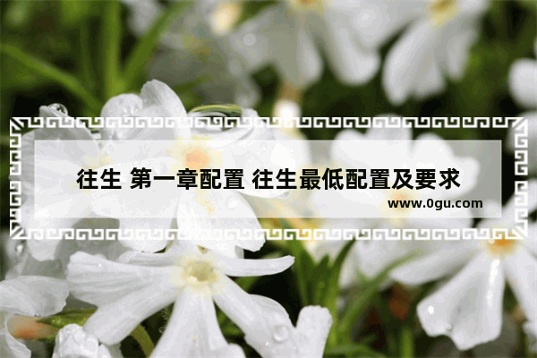 往生 第一章配置 往生最低配置及要求