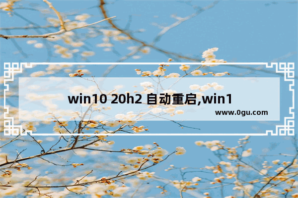 win10 20h2 自动重启,win10升级20H2无法关机