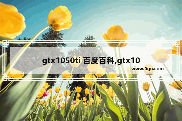 gtx1050ti 百度百科,gtx1050ti参数中关村