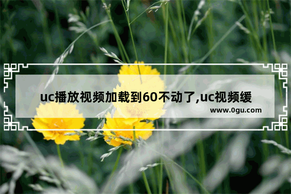 uc播放视频加载到60不动了,uc视频缓冲到60