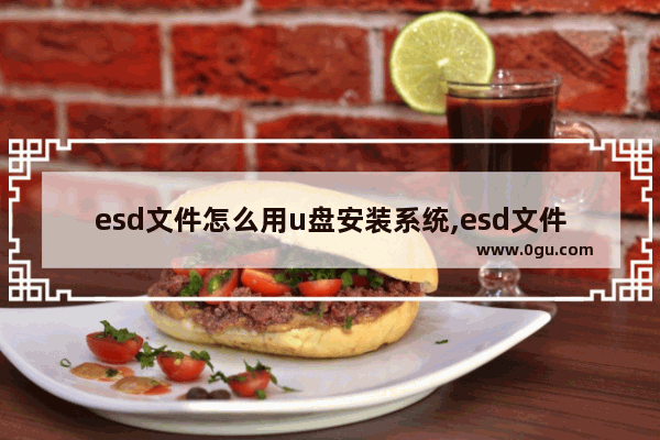 esd文件怎么用u盘安装系统,esd文件怎么用u盘安装win7