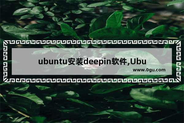 ubuntu安装deepin软件,Ubuntu16.04安装docker