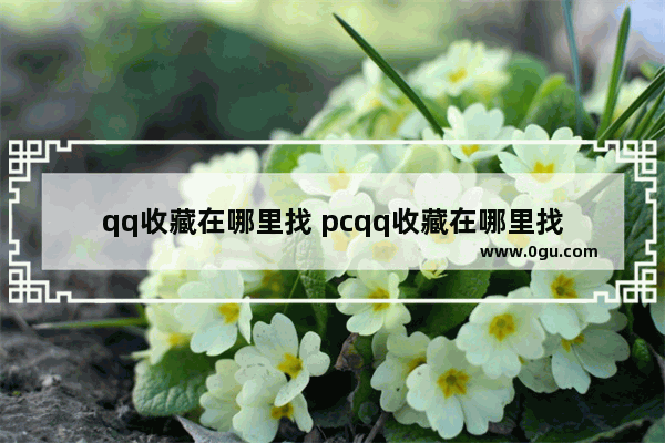 qq收藏在哪里找 pcqq收藏在哪里找