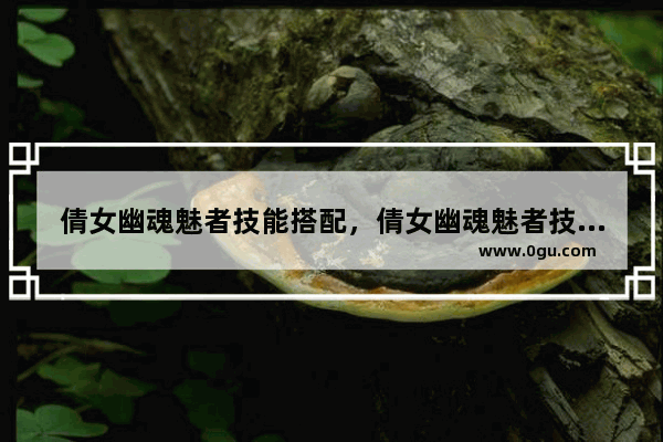 倩女幽魂魅者技能搭配，倩女幽魂魅者技能搭配69级