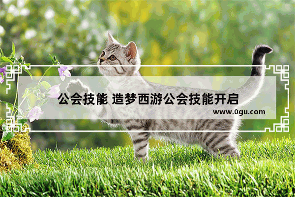 公会技能 造梦西游公会技能开启