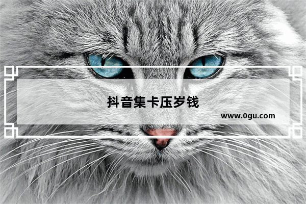 抖音集卡压岁钱