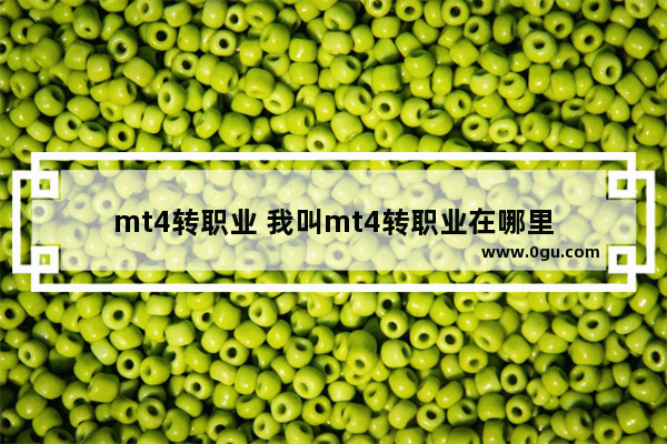 mt4转职业 我叫mt4转职业在哪里