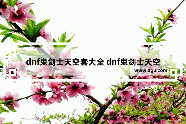 dnf鬼剑士天空套大全 dnf鬼剑士天空套大全1到13