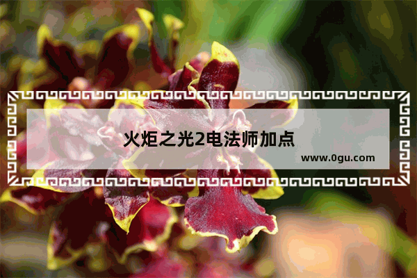 火炬之光2电法师加点