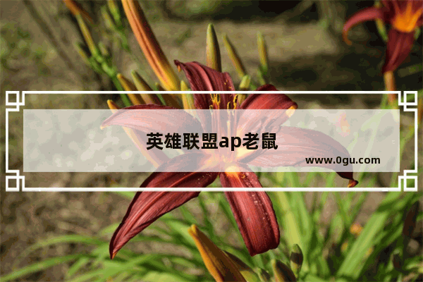 英雄联盟ap老鼠