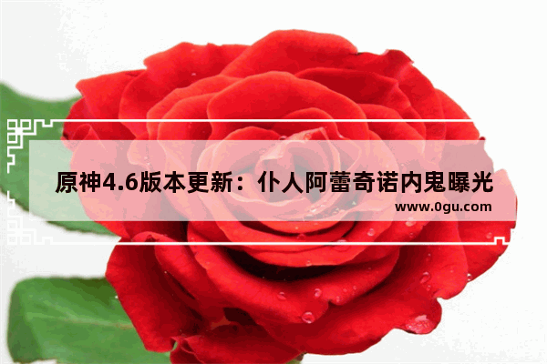 原神4.6版本更新：仆人阿蕾奇诺内鬼曝光！实机演示视频发布