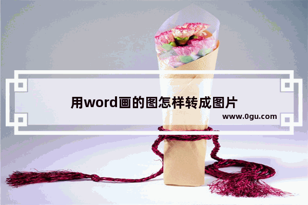 用word画的图怎样转成图片