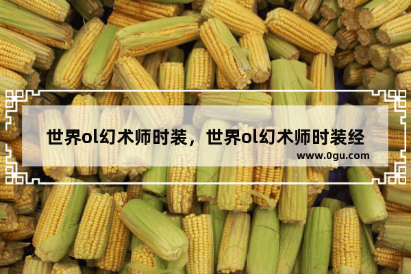 世界ol幻术师时装，世界ol幻术师时装经验加成