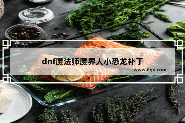 dnf魔法师魔界人小恐龙补丁