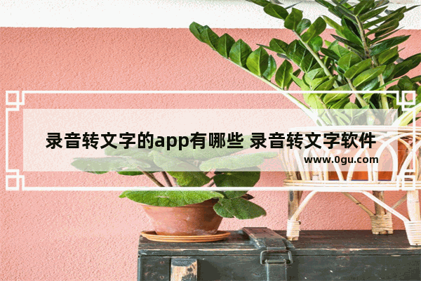 录音转文字的app有哪些 录音转文字软件哪个最好用