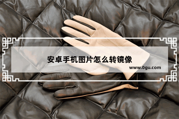 安卓手机图片怎么转镜像