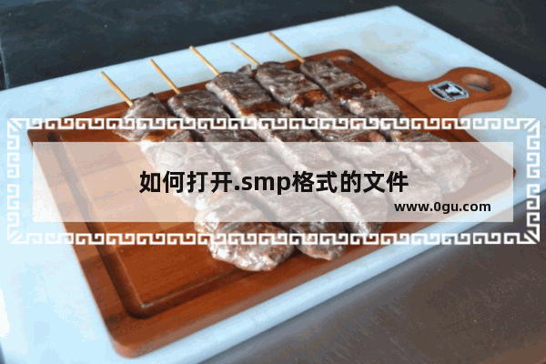 如何打开.smp格式的文件