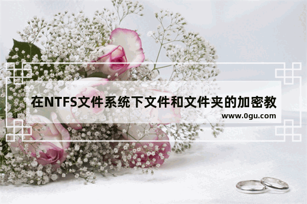 在NTFS文件系统下文件和文件夹的加密教程
