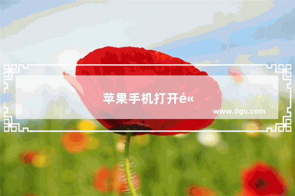 苹果手机打开高清通话：苹果手机打开高清通话功能