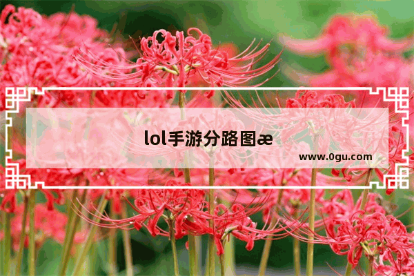 lol手游分路图标
