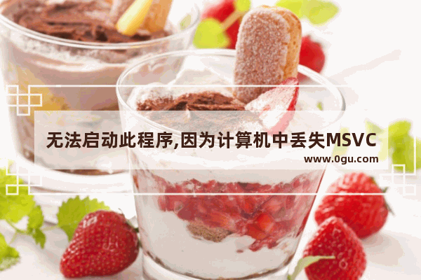 无法启动此程序,因为计算机中丢失MSVCR110.dll的解决方法