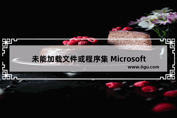 未能加载文件或程序集 Microsoft.Office.Interop.Excel, Version=14.0.0.0