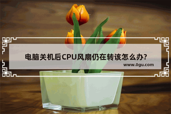 电脑关机后CPU风扇仍在转该怎么办?