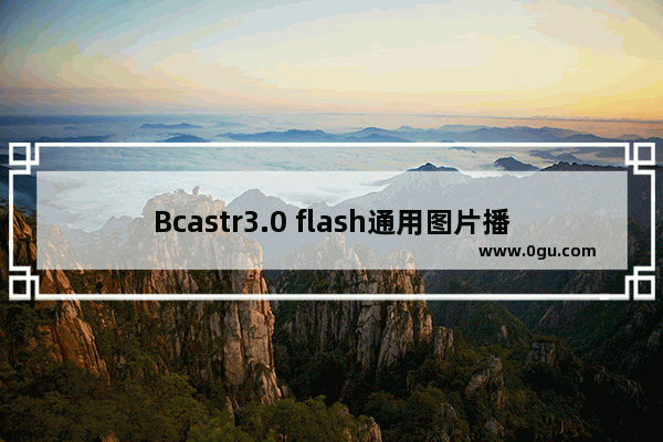 Bcastr3.0 flash通用图片播放器