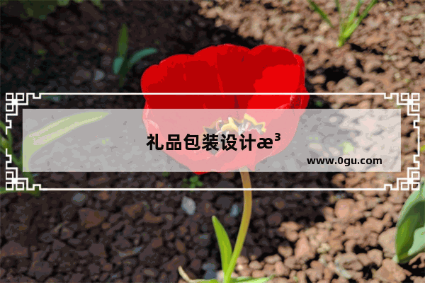礼品包装设计注意要点