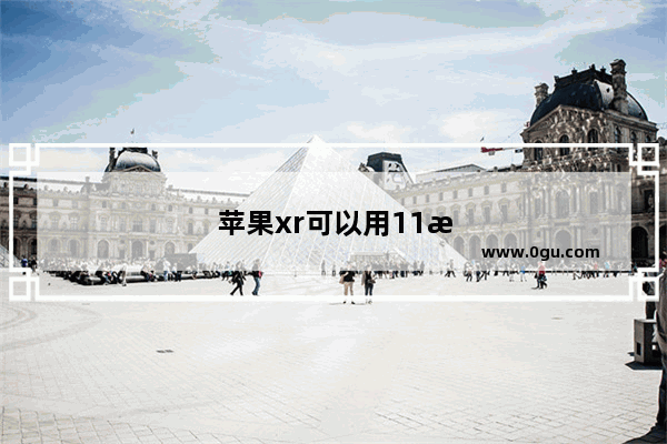 苹果xr可以用11手机壳吗