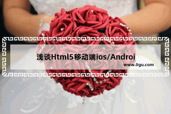 浅谈Html5移动端ios/Android兼容性总结