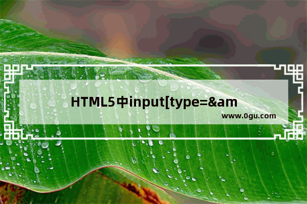 HTML5中input[type=&#039;date&#039;]自定义样式与日历校验功能的实现代码