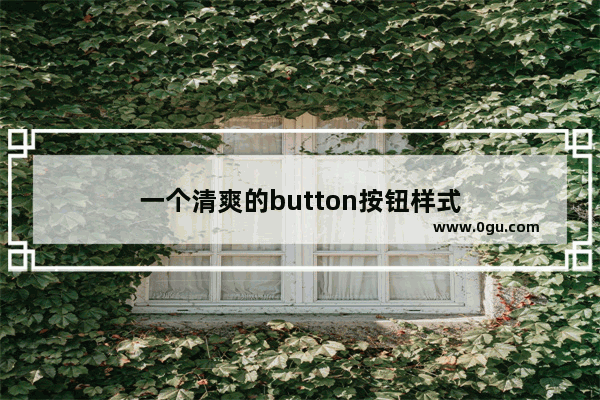 一个清爽的button按钮样式