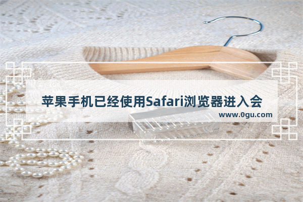 苹果手机已经使用Safari浏览器进入会议还是不能使用语音