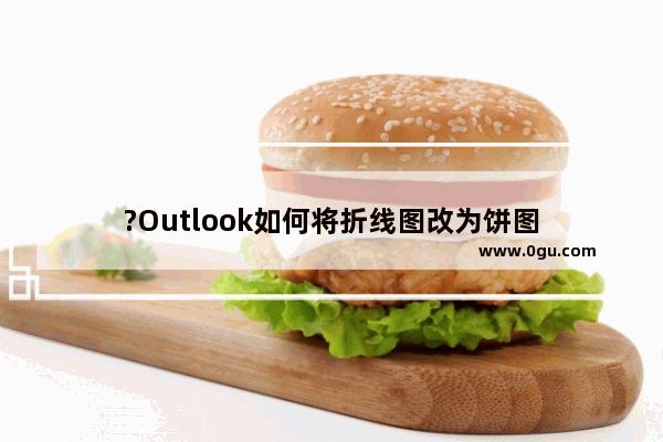 ?Outlook如何将折线图改为饼图