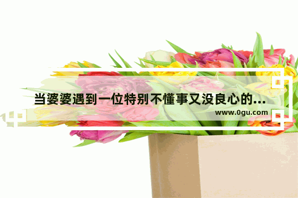 当婆婆遇到一位特别不懂事又没良心的儿媳怎么办 人生经典句子人心