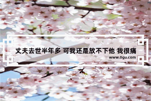 丈夫去世半年多 可我还是放不下他 我很痛苦该怎么办_老公辛苦了 暖心句子图片