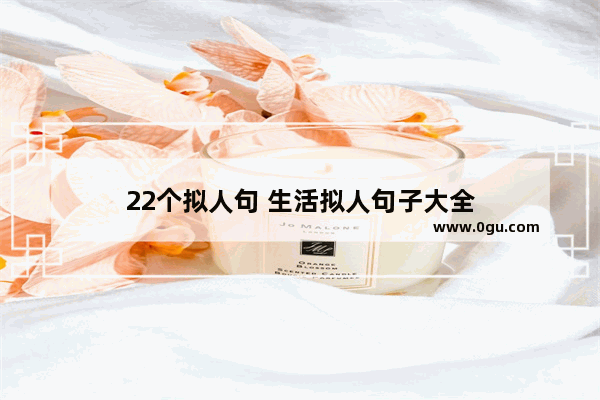 22个拟人句 生活拟人句子大全