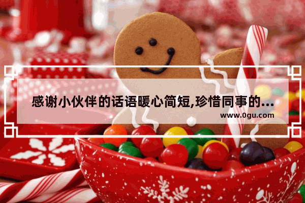 感谢小伙伴的话语暖心简短,珍惜同事的句子唯美