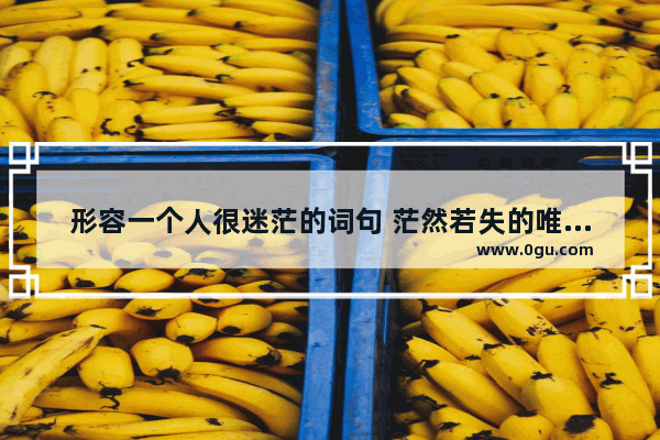 形容一个人很迷茫的词句 茫然若失的唯美句子