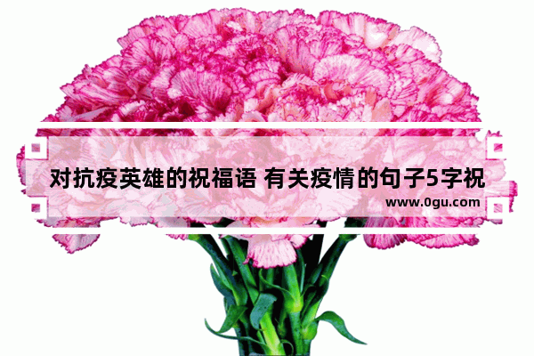 对抗疫英雄的祝福语 有关疫情的句子5字祝福