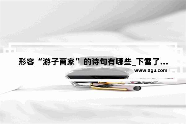 形容“游子离家”的诗句有哪些_下雪了是哪首歌的歌词