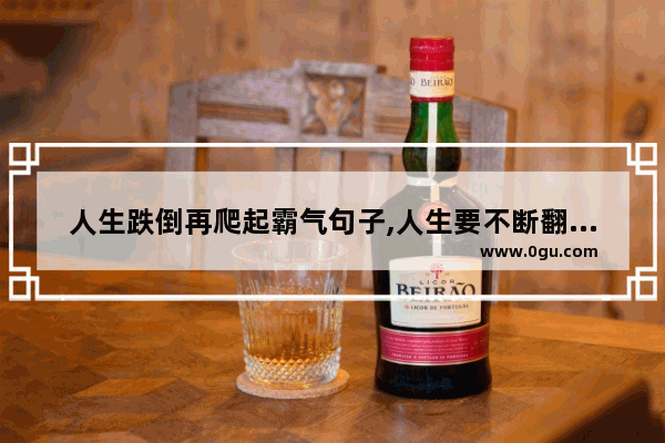 人生跌倒再爬起霸气句子,人生要不断翻身的句子