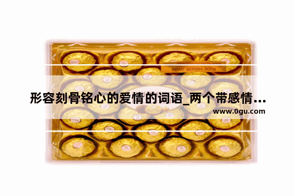 形容刻骨铭心的爱情的词语_两个带感情的比喻句子